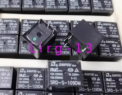 5pcs new Sanyou SRD-S-109DM 9VDC 4-pin relay #zc