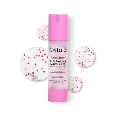 Foxtale Oil-Balancing Gel Moisturizer with Niacinamide, Azelaic Acid, 50ml