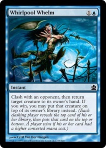 Hero Deal, English - 4 x MTG Whirlpool Whelm Commander 2011