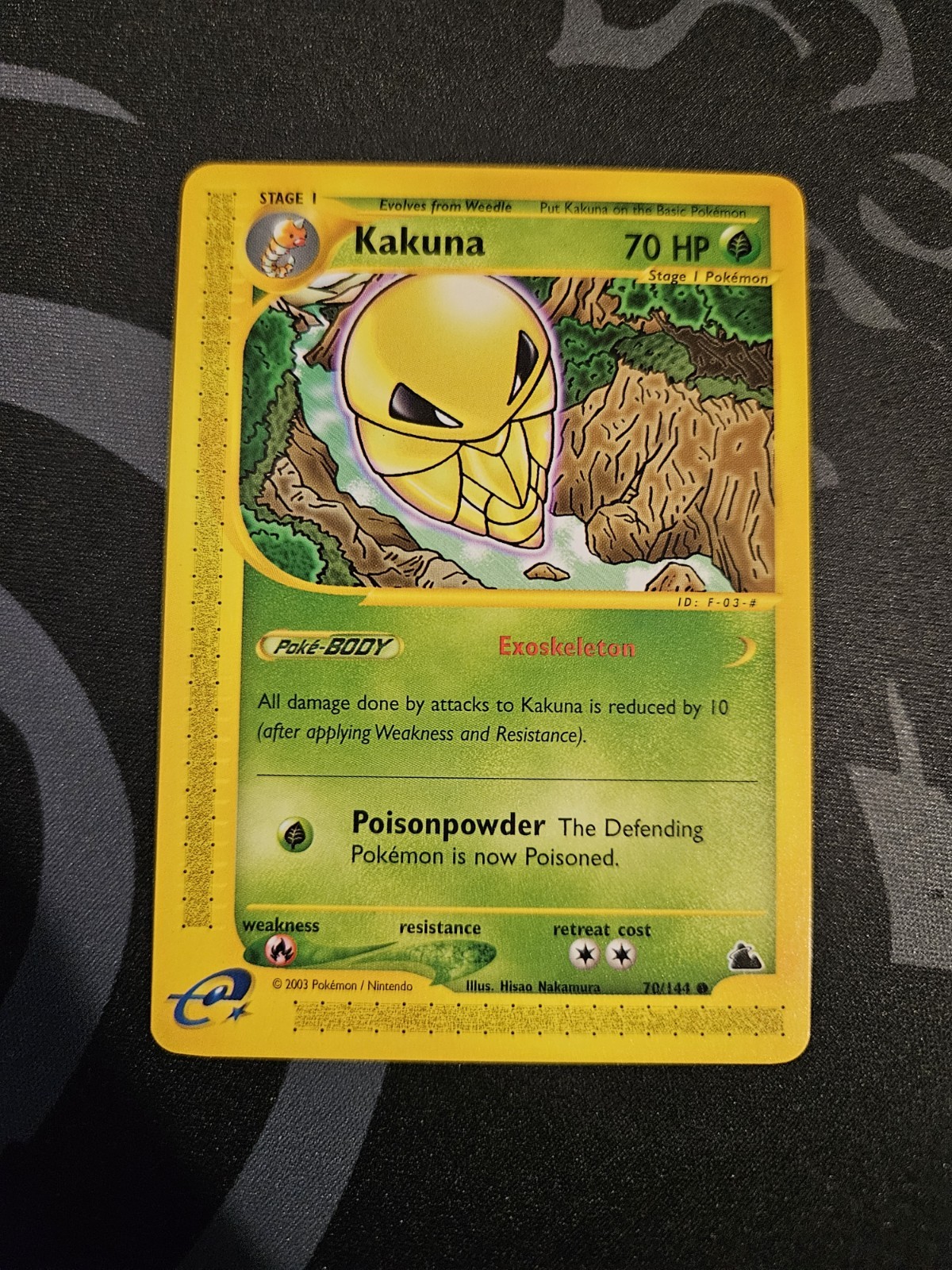 Kakuna 70/144 Skyridge Regular Common NM