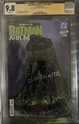 Absolute Batman Ark M #1 Nick Dragotta Cover Signed Dragotta Cgc 9.8(DC Comics)