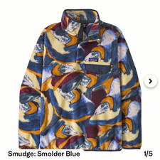 Patagonia Women's Small Lightweight Synchilla Snap-T Fleece Pullover