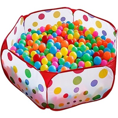 Bällebad Kinder 100cm, Bällepool mit Aufbewahrung, Spielzeug, Indoor Outdoor