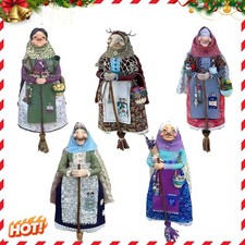 Kitchen Witch Doll Vintage Cooking Festive Handmade Decoration Good Luck Mascots