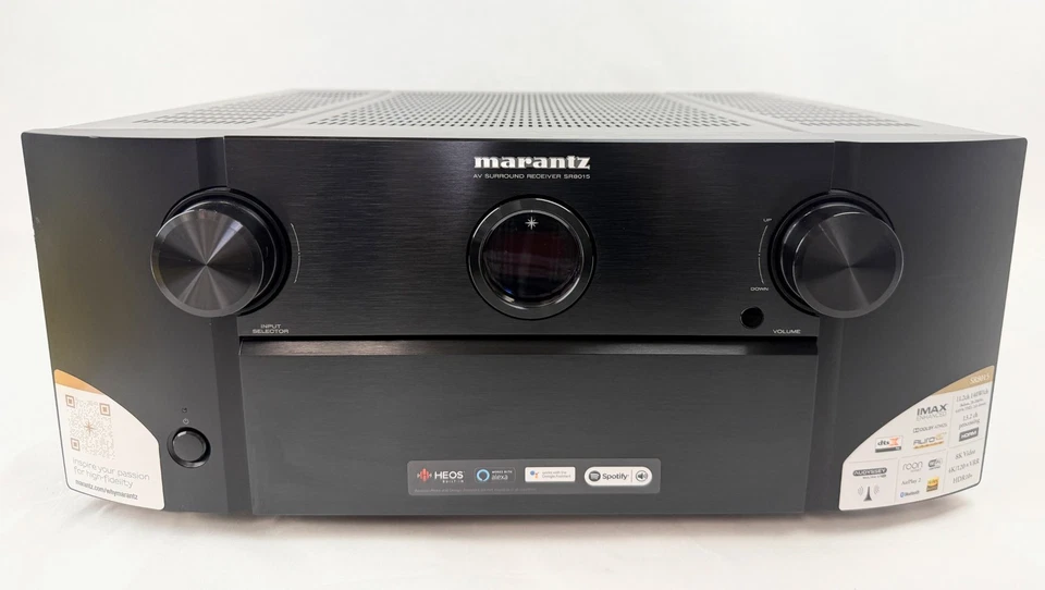 Marantz SR8015 AV Receiver 11.2 Channel 8K HDMI Upscaling Auro-3D IMAX Enhanced - Image 2 of 4