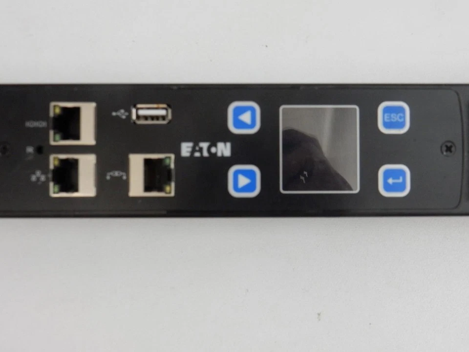 Eaton ePDU G3 EMI103-10 Metered Input Network Controlled USB 20 Outlet C13 & C19 - Image 3 of 4