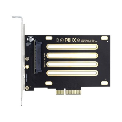 NVMe PCIe SSD U.3 U3 Kit SFF-8639 auf PCI-E 4.0 X4 Host-Adapter für Motherb4784