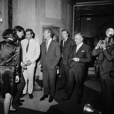 Roger Vadim David Niven Prince Rainier III Monaco Monaco June 21 1966 Old Photo
