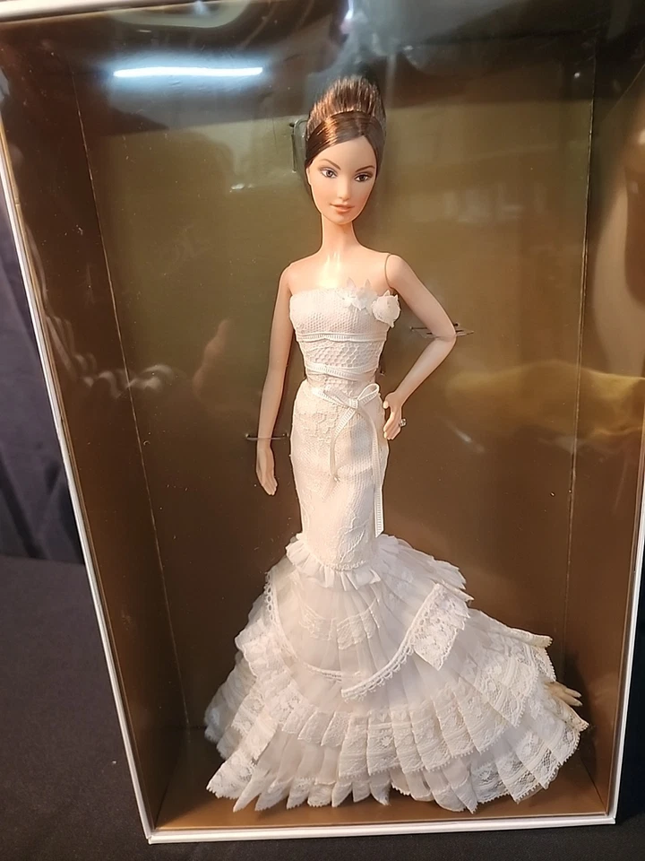 Muñeca Barbie Vera Wang Bride The Romanticist Etiqueta Dorada L9652 IDC:OH1645 Foto 2 de 4