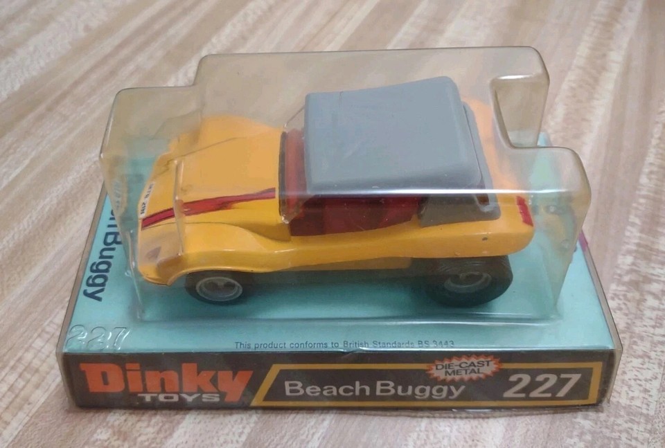 Boîte Dinky 227 Beach Buggy - Reproduction Vintage Vide - Neuf