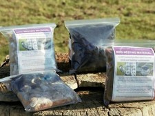 Alpaca Bird Nesting Material Kit Bag - 100% Alpaca Wool for Nesting Birds  