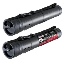 Drafting Drawing Poster Tube Diameter: 5-1/2”, Length: 31-5/8“ to 53-3/4” - 2 Pk