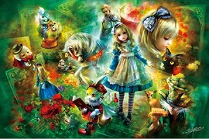 Appleone Jigsaw Puzzle 1000 7 Alice In Wonderland 1000 Pieces Ebay