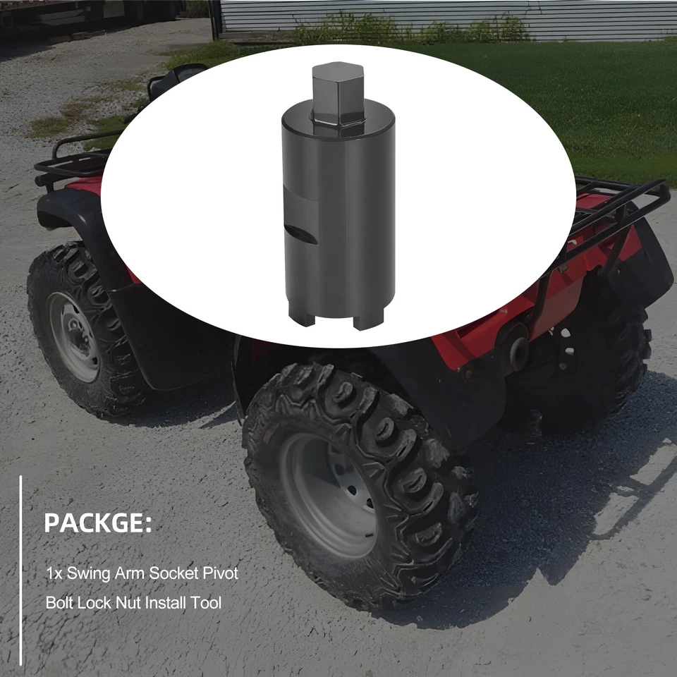 Herramienta de tuerca de bloqueo de brazo oscilante para Honda Rancher 350 400 420 4x4 2X4 FE/FM/TE/TM/FA/FGA Foto 3 de 4