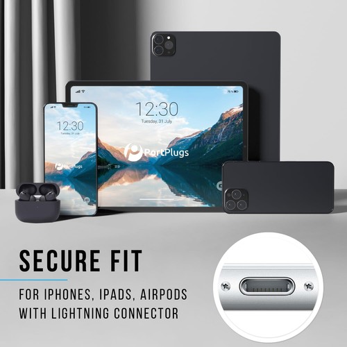 10 Stück Anti Staub Silikon Stecker Ladebuchse Cover Kompatibel mit iPhone - Bild 7 von 7