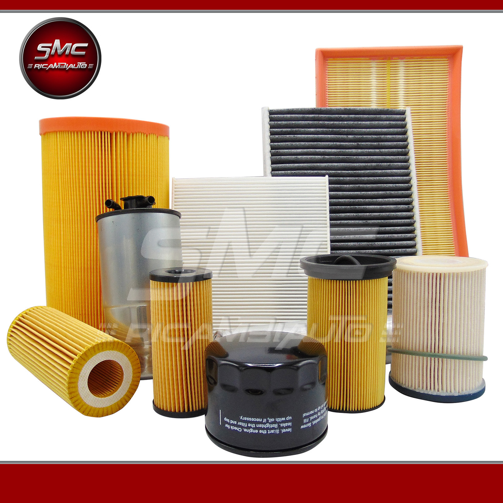 Kit Tagliando 4 Filtri Fiat Scudo (270_) 2.0 D Mtj 120cv 88kw Dal 2007 - Immagine 1