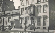 Postcard PA Philadelphia School of Design for Women Moore Institute Art Science