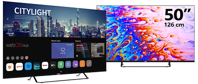 50'' (50 Zoll/126 cm) UHD Smart TV JTCS50U39501FLW, webOS, Triple Tuner