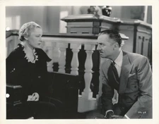 WILLIAM POWELL ISABEL JEWELL Original Vintage 1934 EVELYN PRENTICE MGM Photo