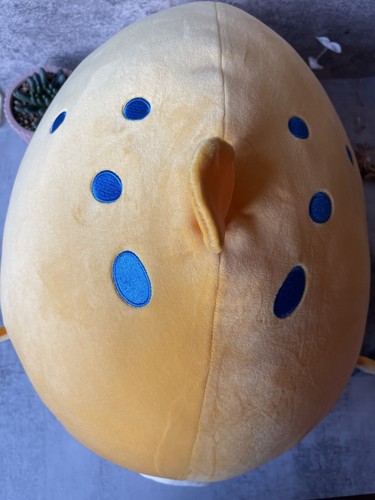 Jumbo Yellow Takashoji Puffer Fish Plush 19" - NWT - Picture 3 of 4