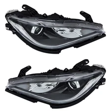 LABLT Headlight For 2017-2020 Chrysler Pacifica Right&Left HID W/LED DRL Black