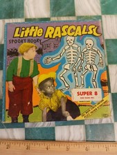 Vintage Little Rascals Spooky Hooky 8MM Home Movie 515 w/ Preview Attractions