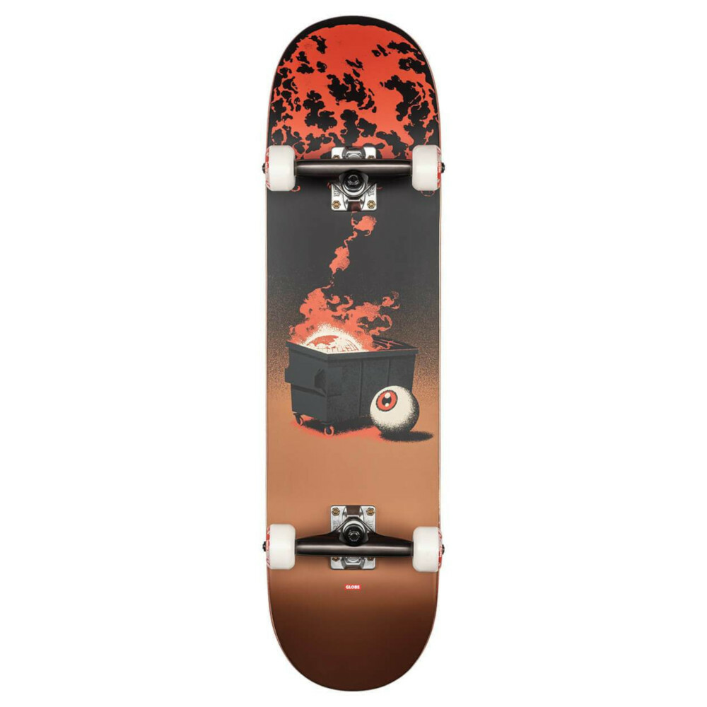 Skate Completo Globe G2 On the Brink Dumpster Fire 8.25'' - Skateboards Pro