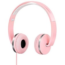 Gorsun Lightweight Sport Headphones with Soft Sweat Proof Earpads - Pink
