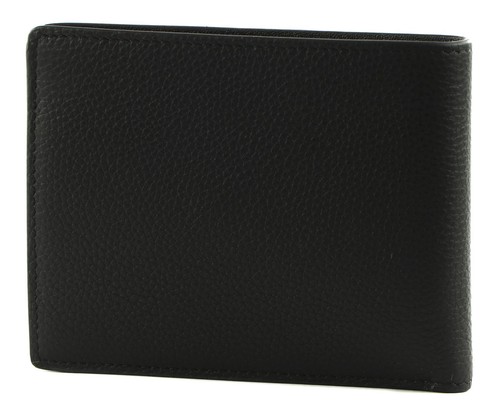 GUESS New Zurico Billfold With Coin Pocket billetera negra nueva - Imagen 4 de 4