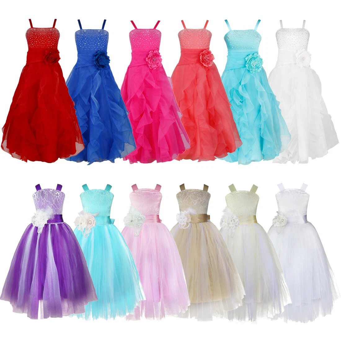 Iefiel flower girl dress hotsell