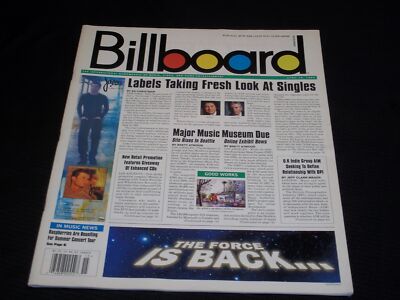 1999 APRIL 10 BILLBOARD MAGAZINE - NICE MUSIC COVER TOP 100 CHARTS - O 12799
