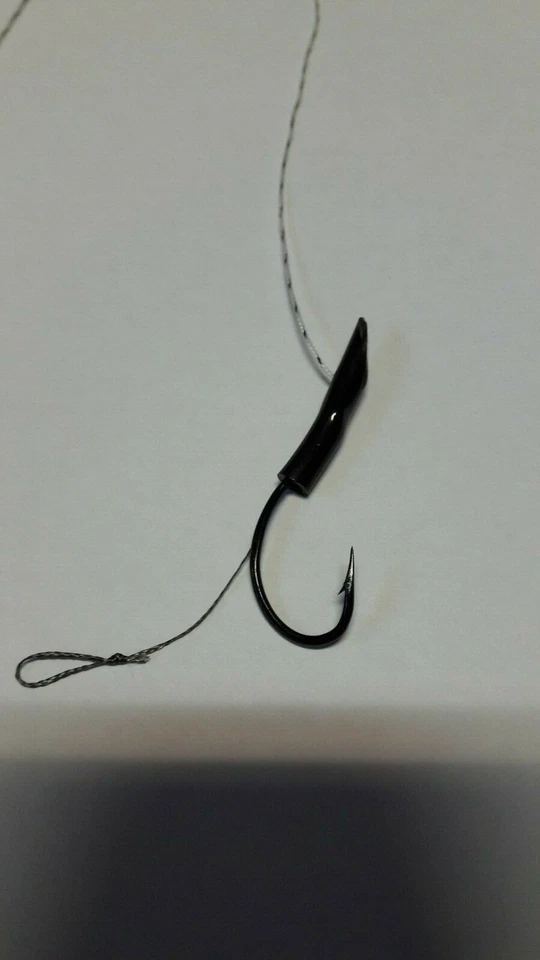 Lot de 50 pochettes de 2 montage carpe Mustad (671002) - Photo 3/4