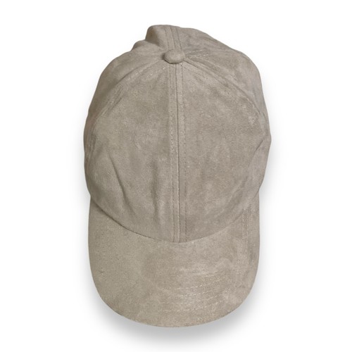 Impermeable by Weatherproof Mens Gray Beige Microsuede Suede Baseball Hat Cap - Picture 5 of 7