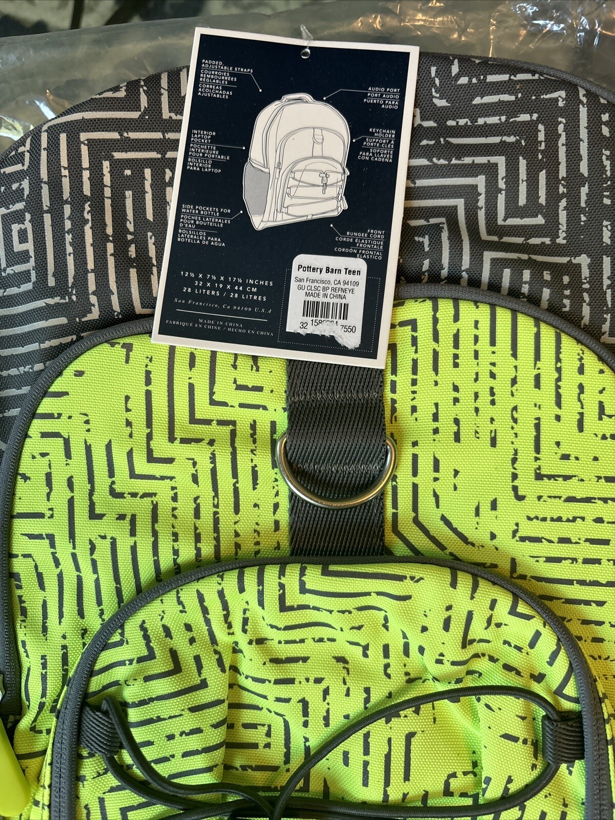 PONY Zaino scuola ceramica fienile Disney Travel Boy GRANDE pianeta spazio borsa sportiva.