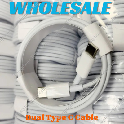 USB-C to USB-C Cable Fast Charger Lot Type C Charging Cord For iPhone 15 16 Pro