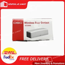 2PCS DSC WS4945 Wireless Door Window Contact Sensor FedEx or DHL delivery