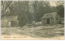 madagascar.n°35672.entree du village d ilafy .tananarive