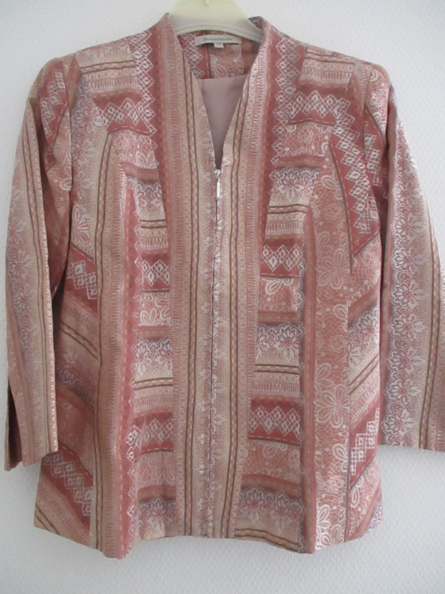 Veste Trench Rose Poudré Jacqueline Riu - Taille 38 - Neuf Sans étiquettes - État Parfait