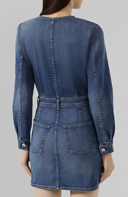 3x1 denim dress 3x1 Denim Velvet Ella Dress