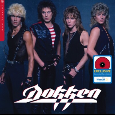 Dokken- Now Playing  Red Vinyl LP Greatest Hits Best Of