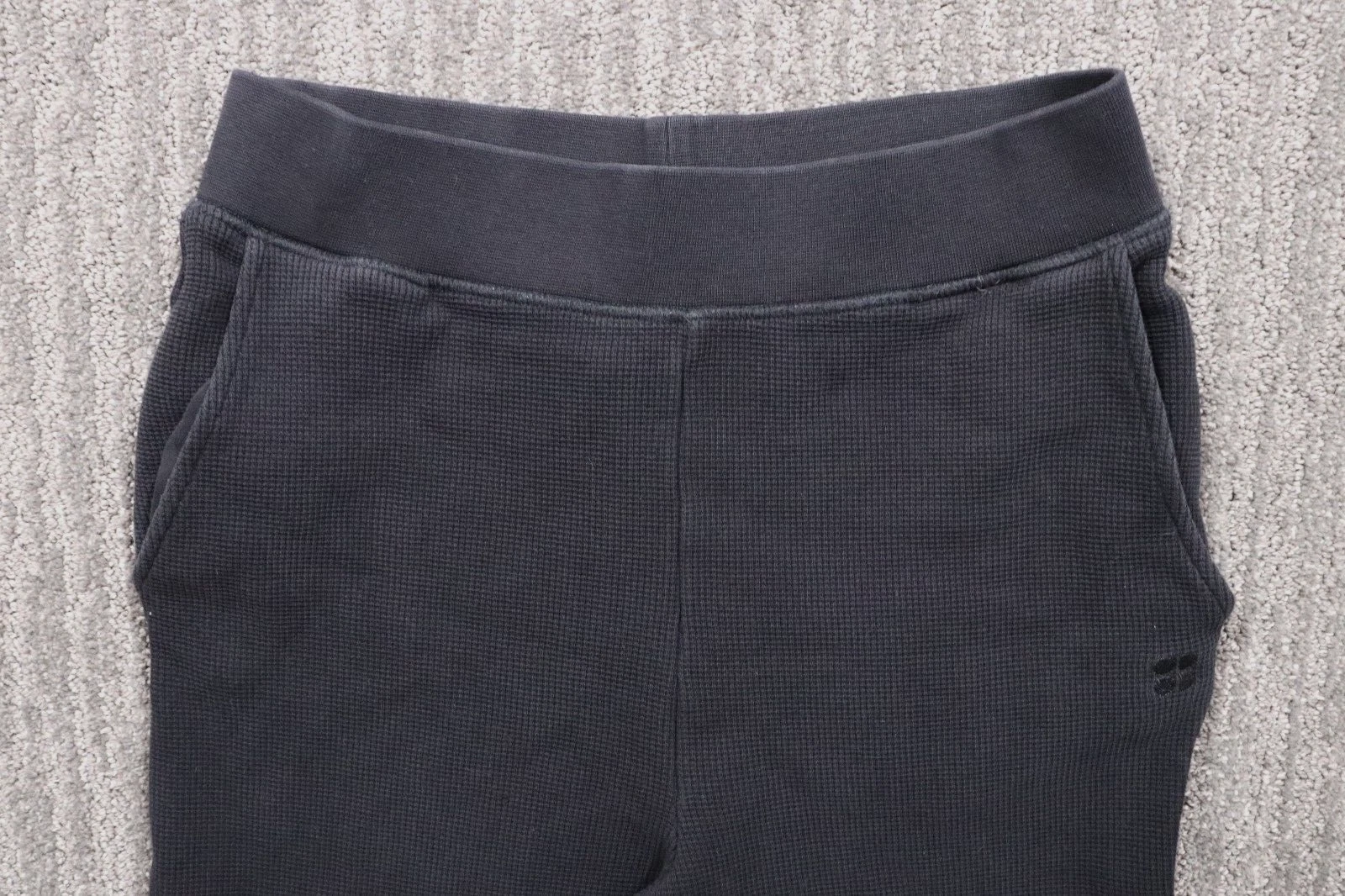 sweaty-betty thermal high rise stretch organic cotton sweatpants