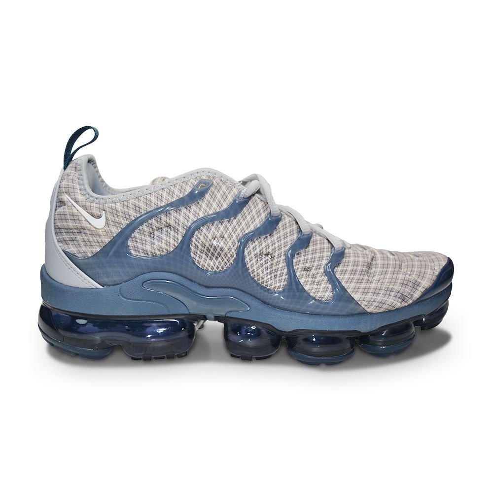 Великобритания 8,5 Nike Air Vapormax Plus 924453 019 Wolf Grey Белый Темно-серый