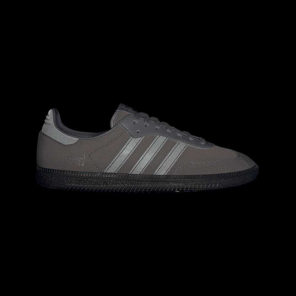 スニーカー adidas Originals SAMBA Grey Five Core Black IH9993 Adidas Samba OG Grey Five, Core Black & Core Black | END. (US)
