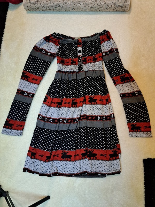 Girls Chrstmas Dresse One Size