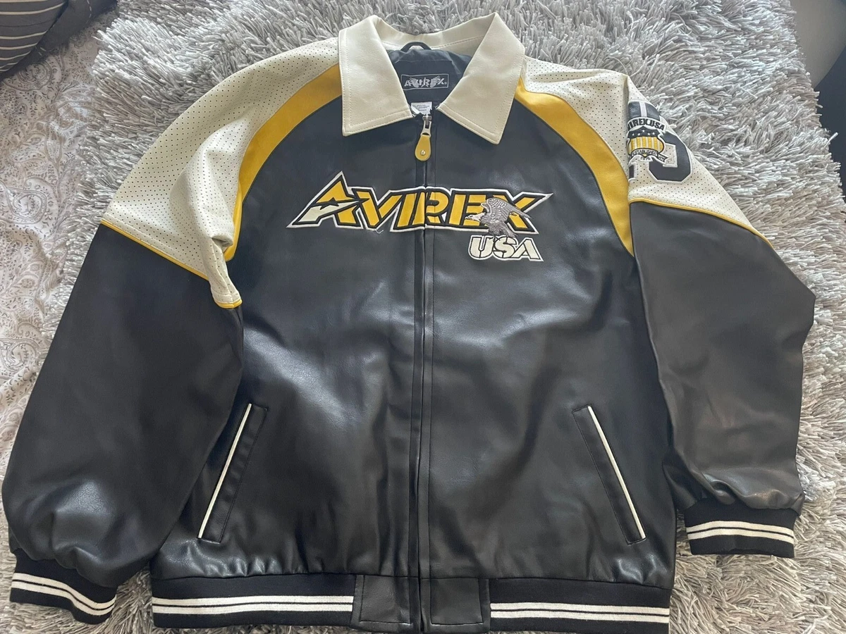 Gothic Eagle Back Detail Varsity Jacket