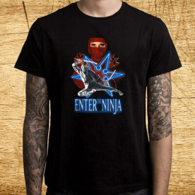 Enter The Ninja Movie Men's Black Size S-5XL