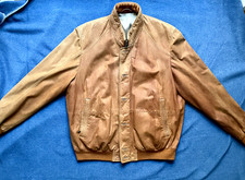 Kapraun Lederjacke "Arzignano" Kalb-Nubuk Größe 48 (guter Zustand)