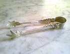 Wallace Grand Baroque Sterling Silver 4 1/2 inch Sugar Tongs