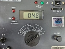 CHAUVIN ARNOUX CA10 MICROHMMETER 230V 20VA- TRIED & TESTED