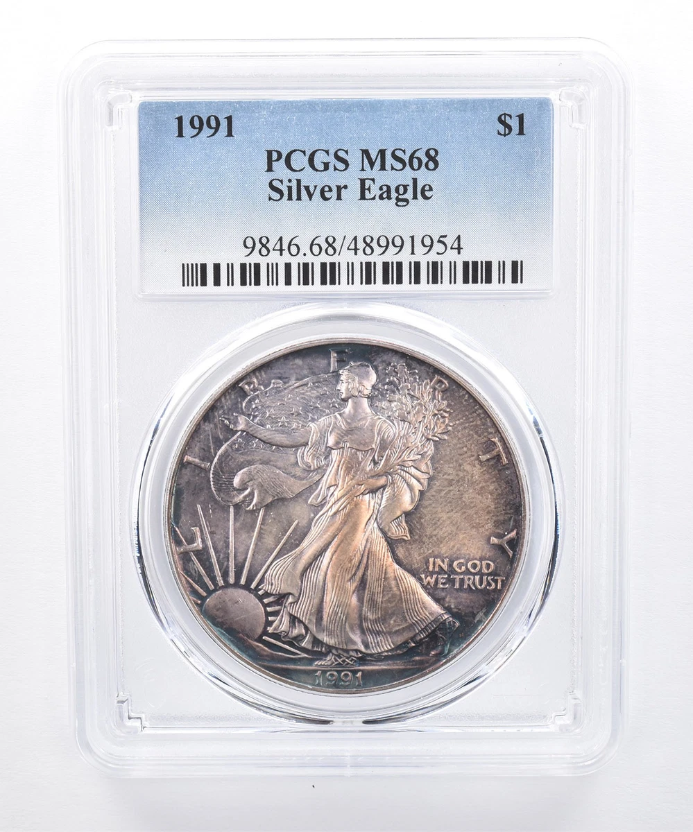 American Eagle PCGS 1991 Silver Bullion Coins for sale | eBay